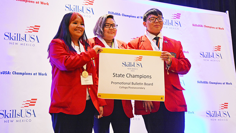 7 鶹ԭ students win state SkillsUSA gold